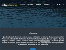 Tablet Screenshot of infoinsubria.com